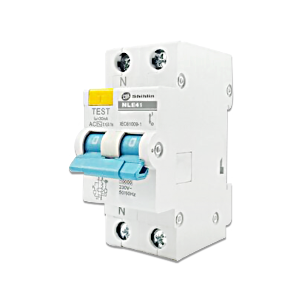 NANO เซอร์กิตเบรกเกอร์กันดูด RCBO 2P