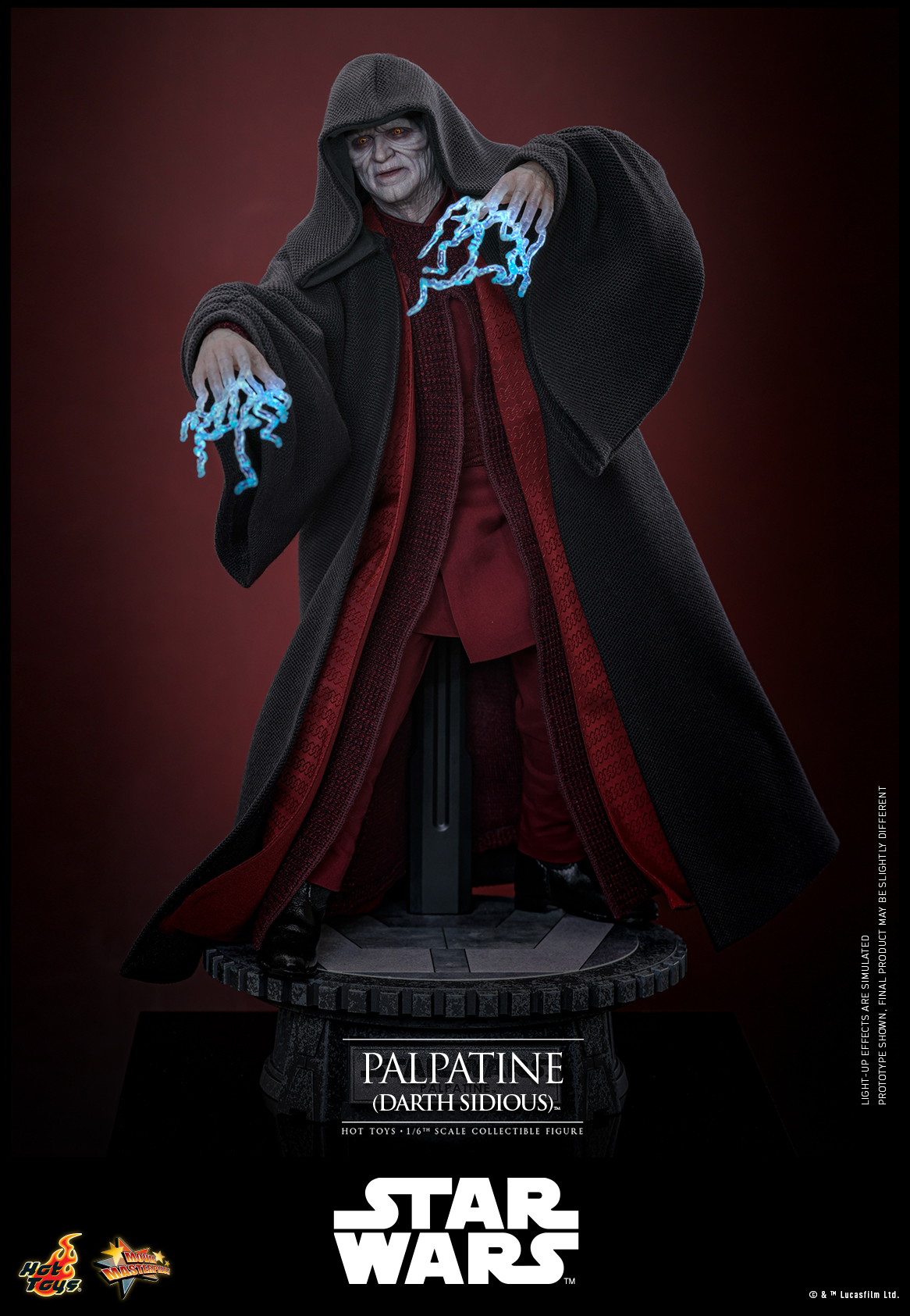Hot Toys MMS805 Star Wars: Episode III – Revenge of the Sith - Palpatine (Darth Sidious)