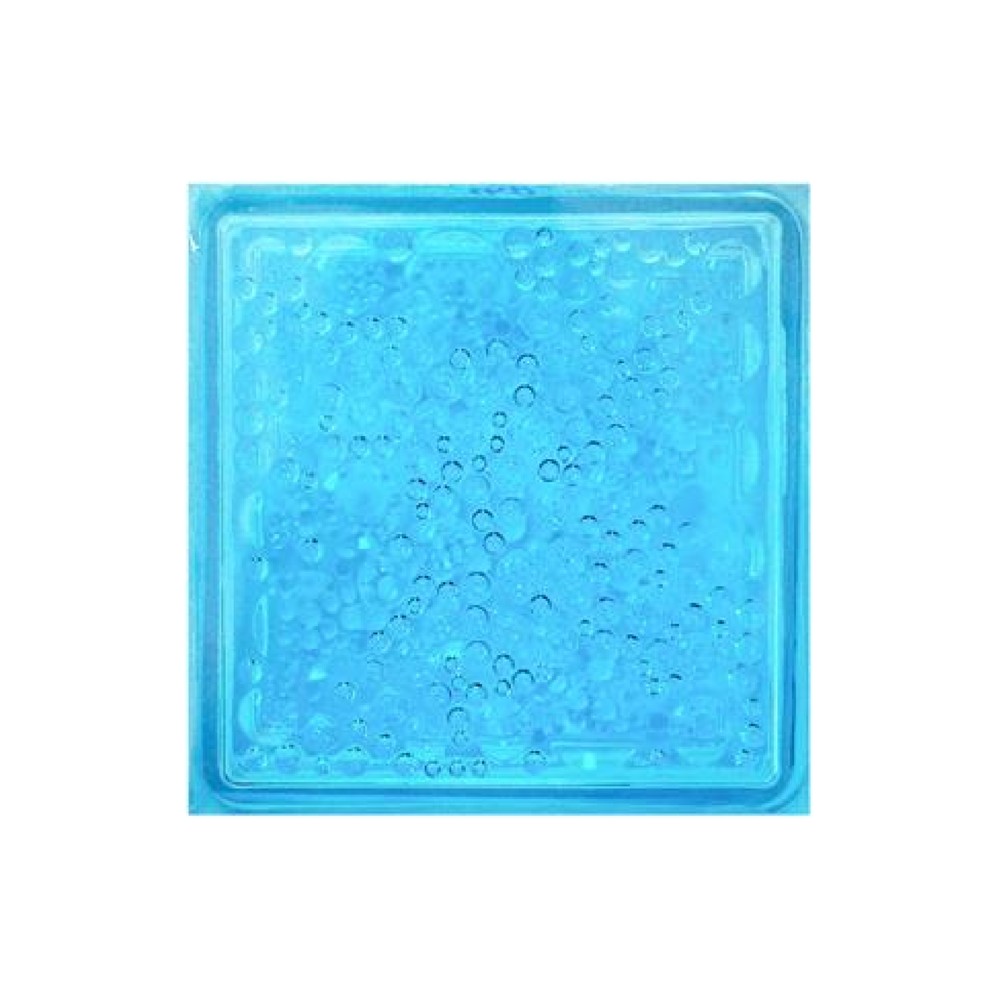 บล็อกแก้วสี KASSA รุ่น ฟองแก้วฟ้า ขนาด 19 x 19 ซม. สีฟ้า