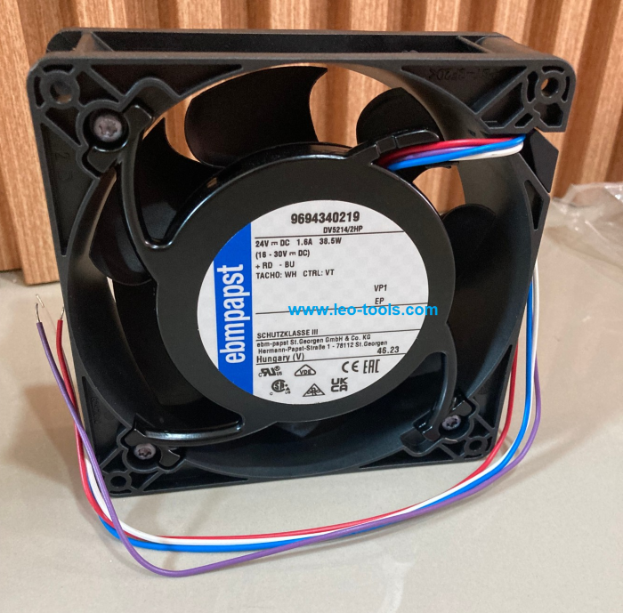 DV5214/2HP 24V 1.6A 38.5W EBM-PAPST 4 Wire