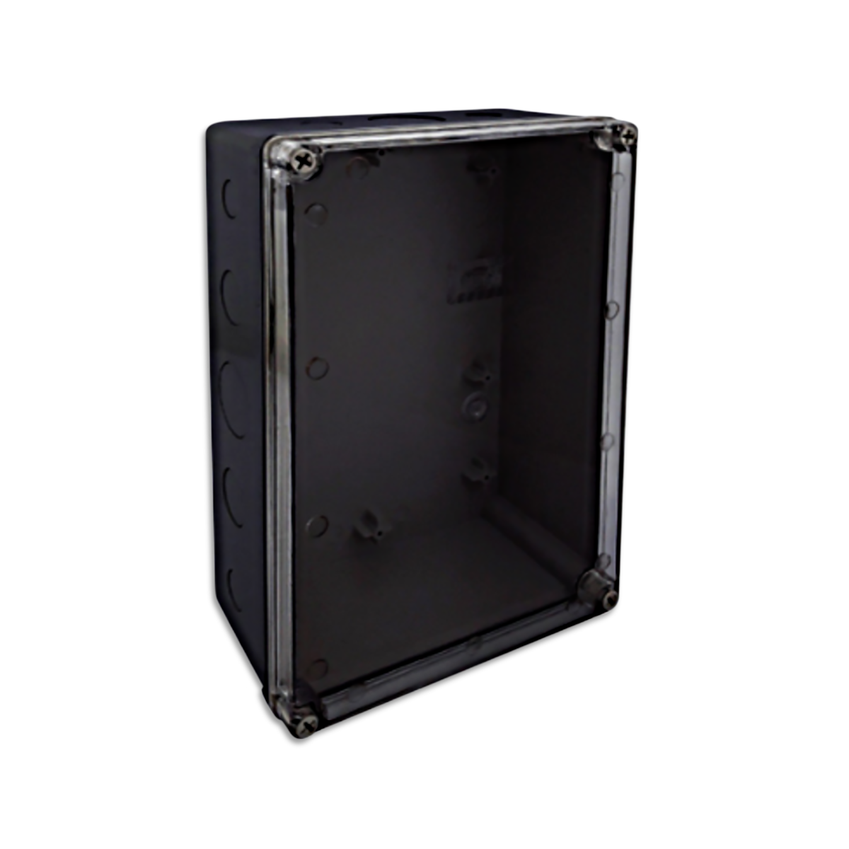 กล่องกันน้ำพลาสติก NANO ฝาใส (PC) NANO-207CB (10 ชิ้น/กล่อง)