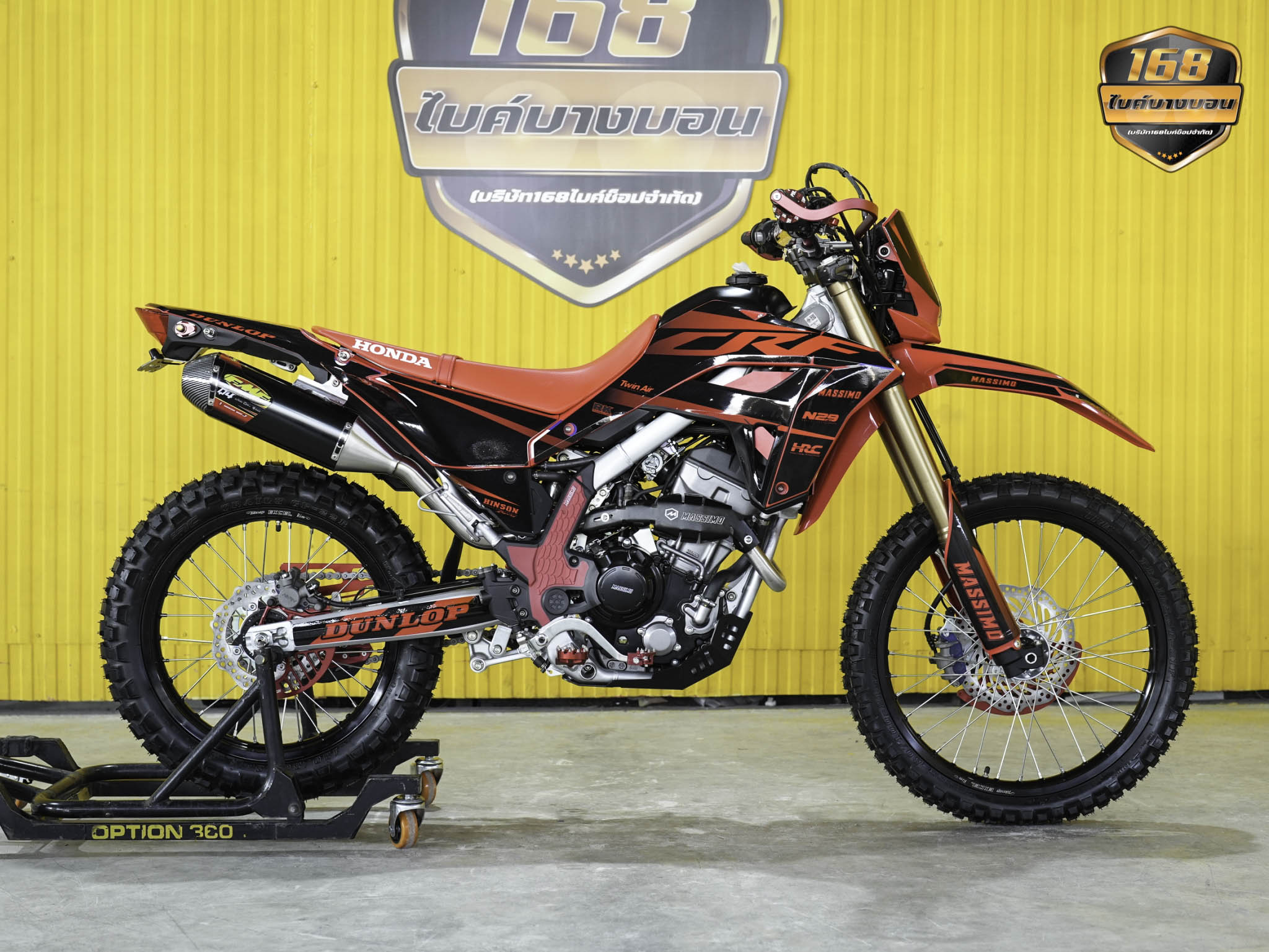 NEW Honda CRF300 L 2025 (รถป้ายเเดงเเต่งให้ครบ สด-ผ่อน )