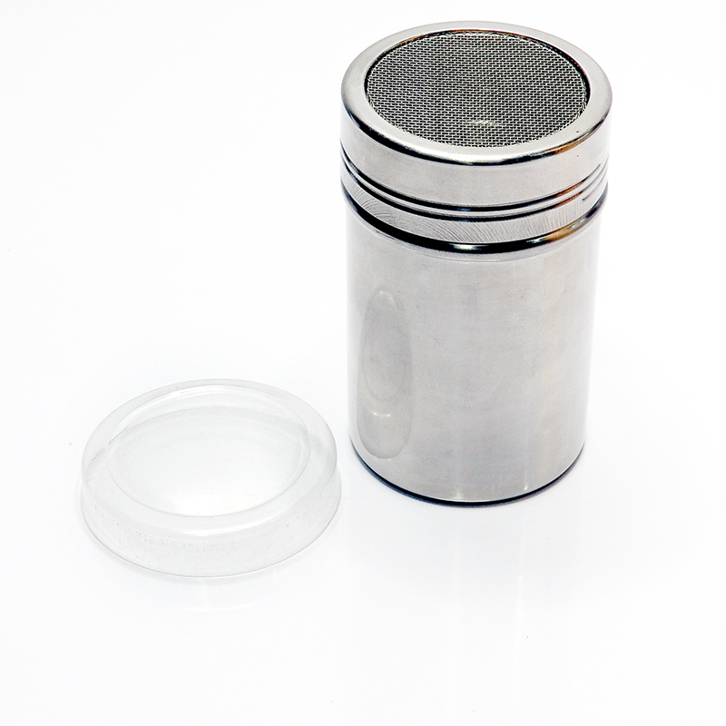 ขวดโรยผงโกโก้ และ น้ำตาล ฝาตะแกรงถี่ มีฝาปิดใส