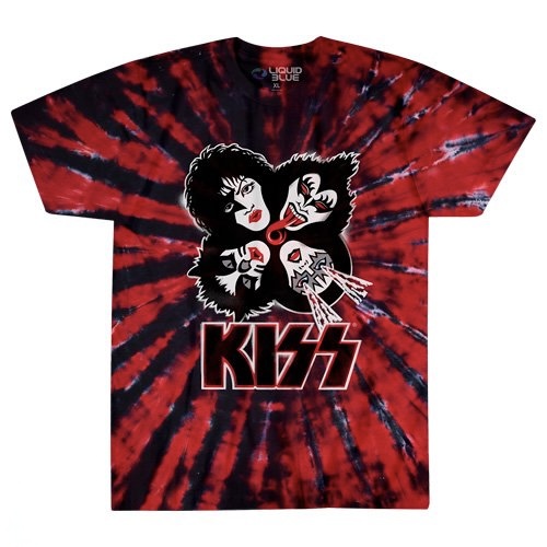 🇺🇸[PREORDER] เสื้อวง KISS T-SHIRT รวมลายสุดฮิต ลิขสิทธิ์แท้ LIQUID BLUE จาก USA