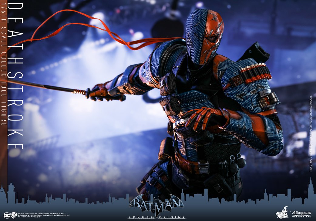 Hot Toys VGM30 BATMAN ARKHAM ORIGINS - DEATHSTROKE