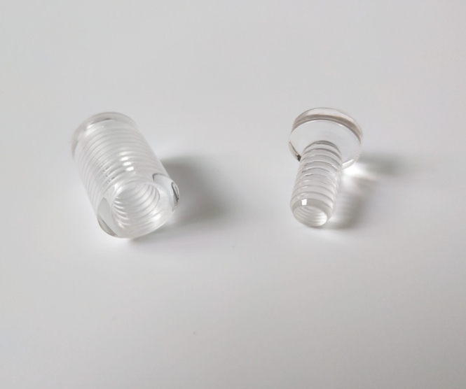 หมุดลอยอะคริลิคใส ยึดกรอบภาพ หมุดยึดกระจก ขนาด 19*25 mm. (สั่งขั้นต่ำ 4 อัน)