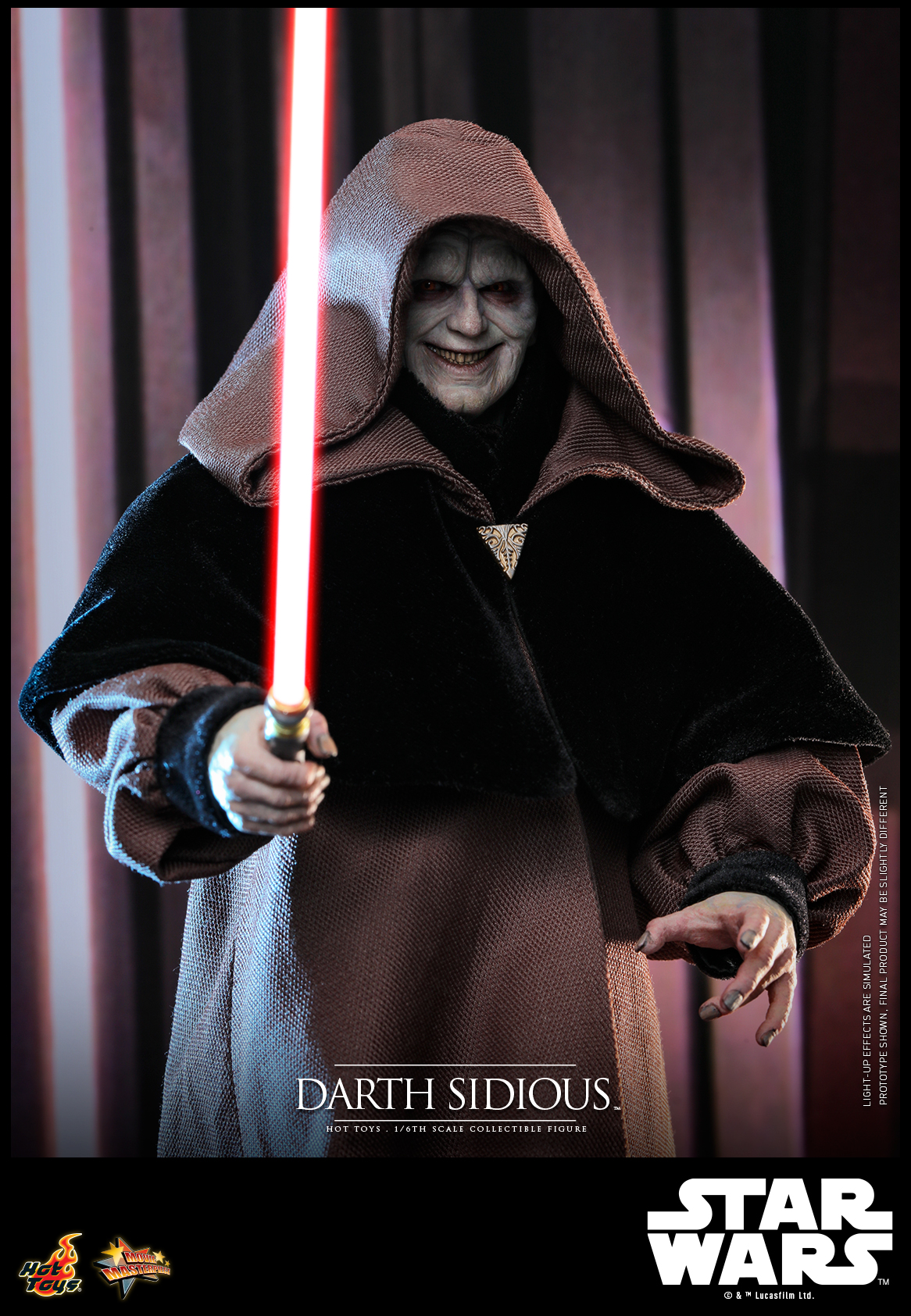 Hot Toys MMS745 Star Wars: Revenge of the Sith - Darth Sidious