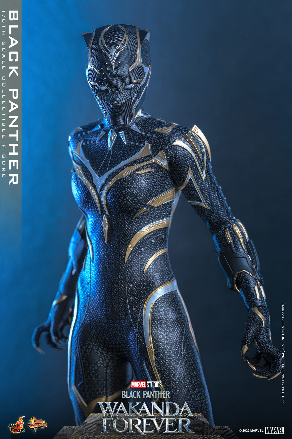 Hot Toys MMS675 1/6 Black Panther: Wakanda Forever - Black Panther