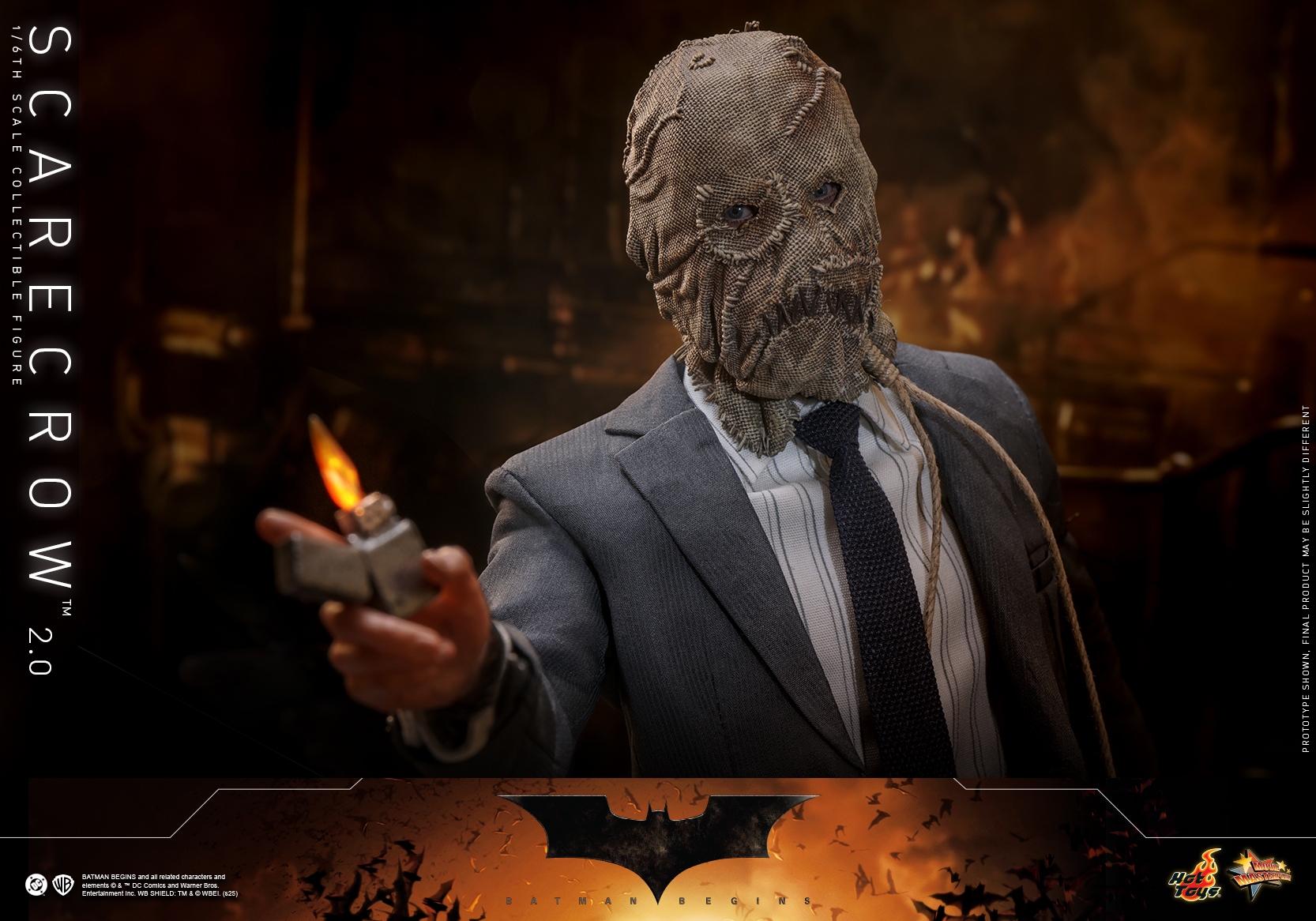 Hot Toys MMS801 Batman Begins - Scarecrow 2.0