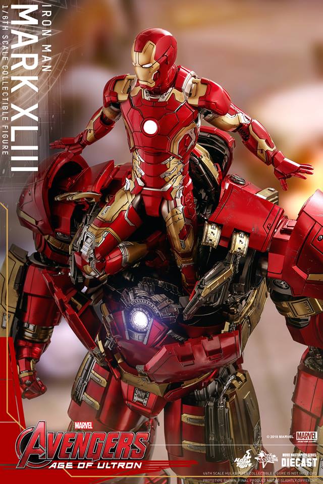 Hot Toys MMS278D09 AVENGERS AGE OF ULTRON - MARK XLIII