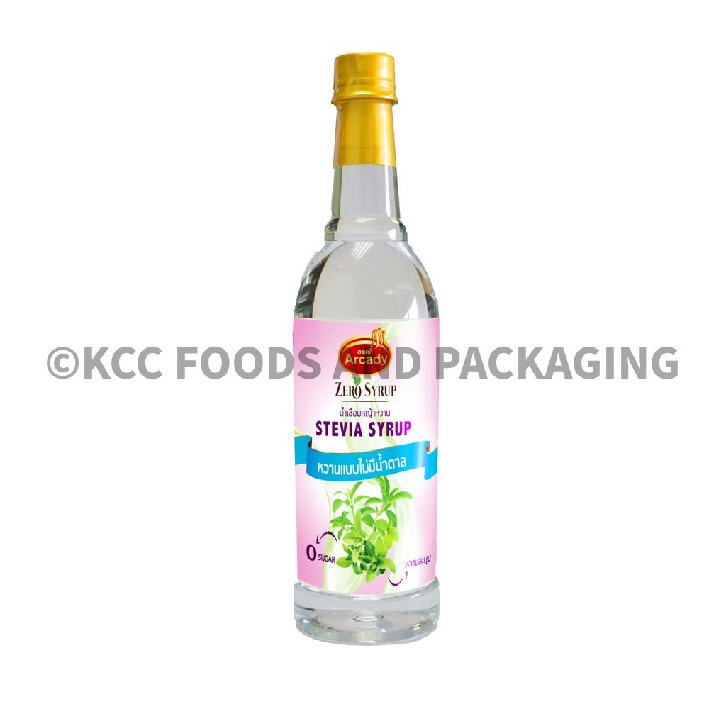 Arcady อาเคดี้ - Zero syrup น้ำเชื่อมหญ้าหวาน (730ml)