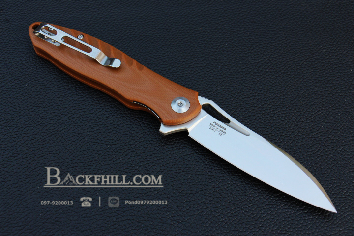 มีดพับ Ganzo กานโซ่ รุ่น FH71-BR / D2 Steel / ของแท้ 100%