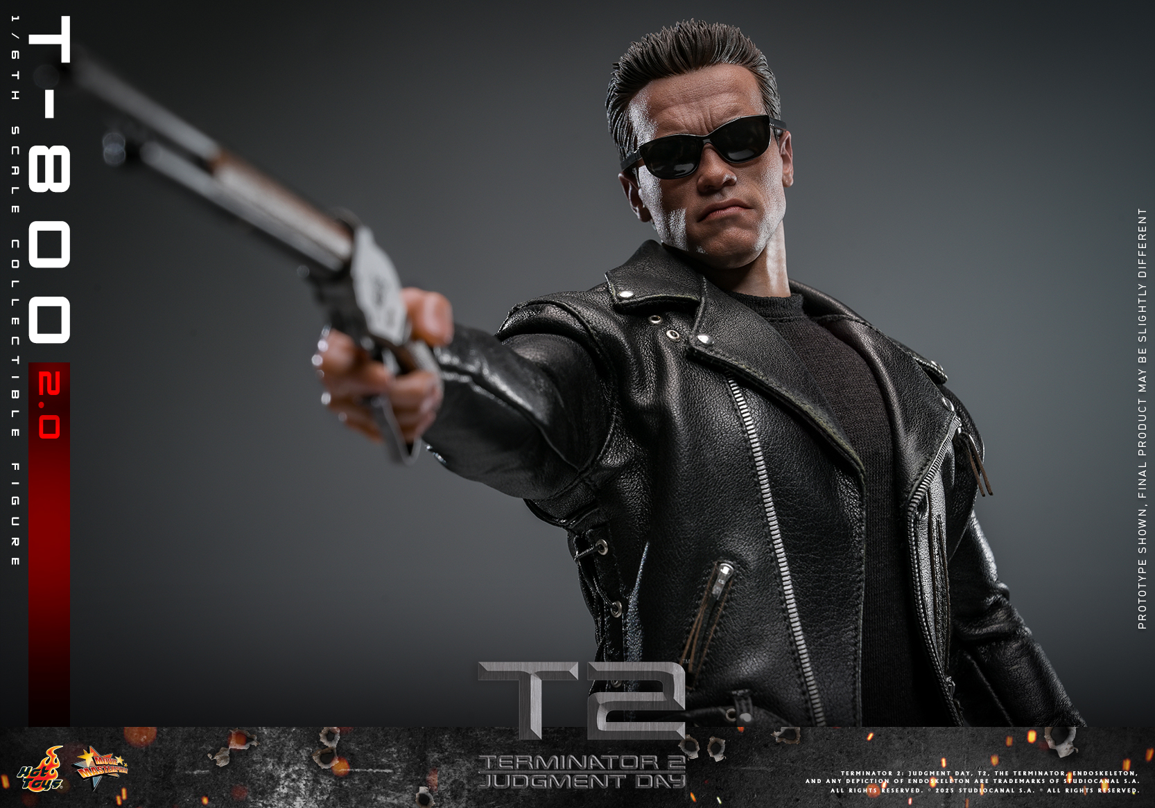 Hot Toys MMS795 Terminator 2: Judgment Day - T-800 (2.0)