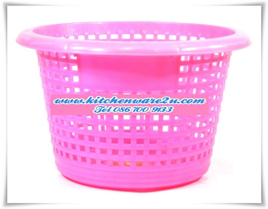 P06633 หลัวปลา จุ 30กิโล อย่างหนา 604 สิงค์ (52.5x52.5 x 33.5 cm)(ราคาส่งต่อ 10 ใบ: 195ต่อใบ)