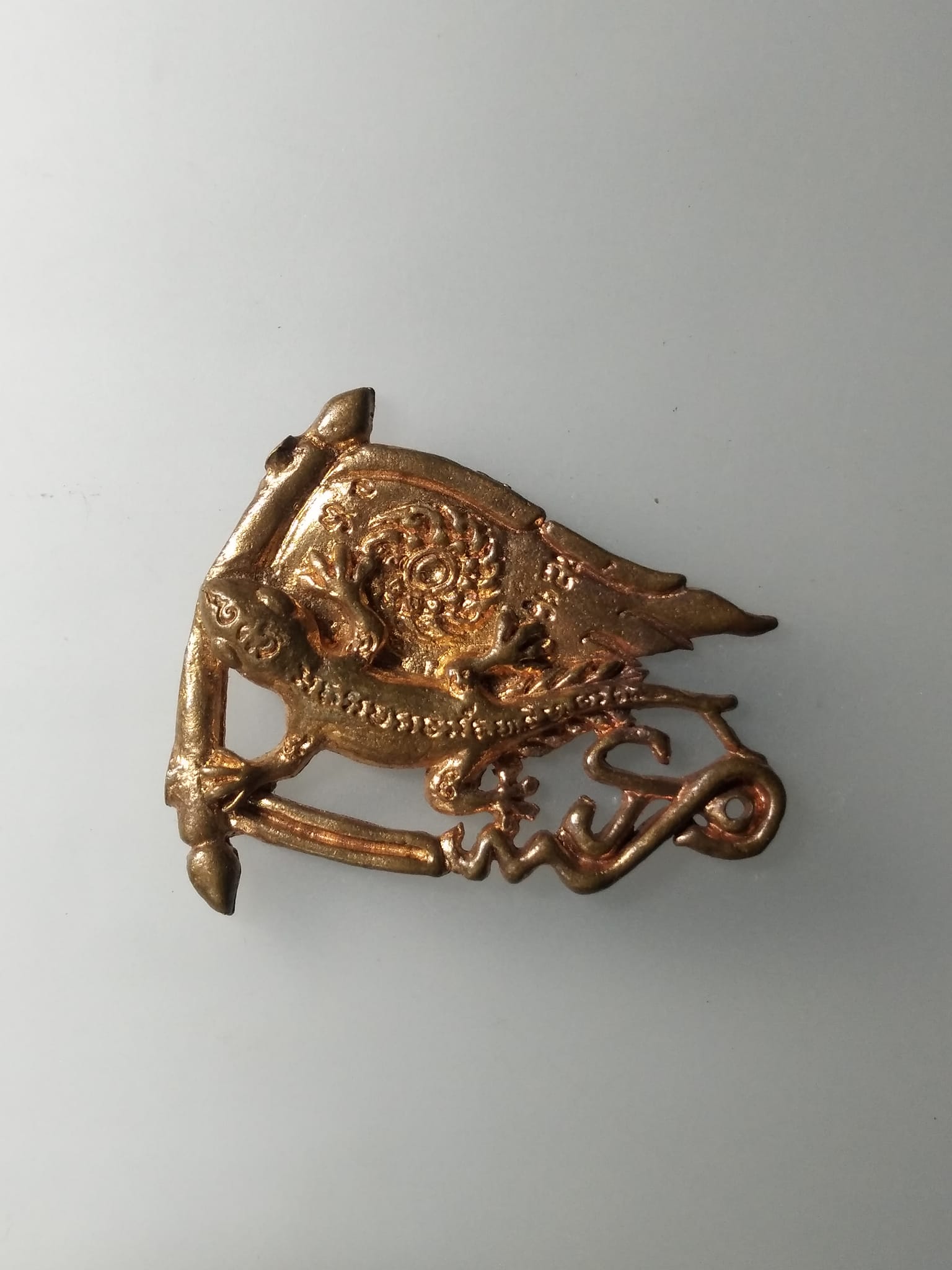 G587 จิ้งจกเชิญธง ไหว้ครูใหญ่ อ.ธนบดี วัดบางพูดนอก ปากเกร็ด นนทบุรี ปี61