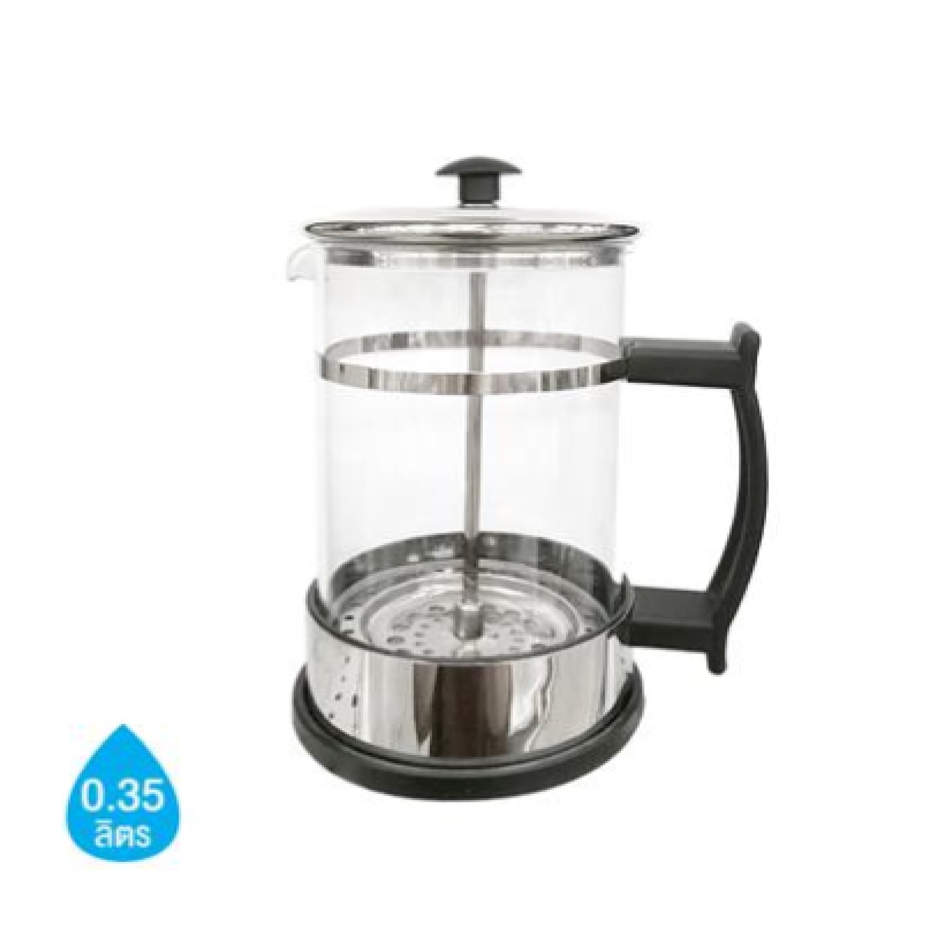 เครื่องชงชา กาแฟ KASSA HOME รุ่น B620-350 ขนาด 350 มล. สีสเตนเลส