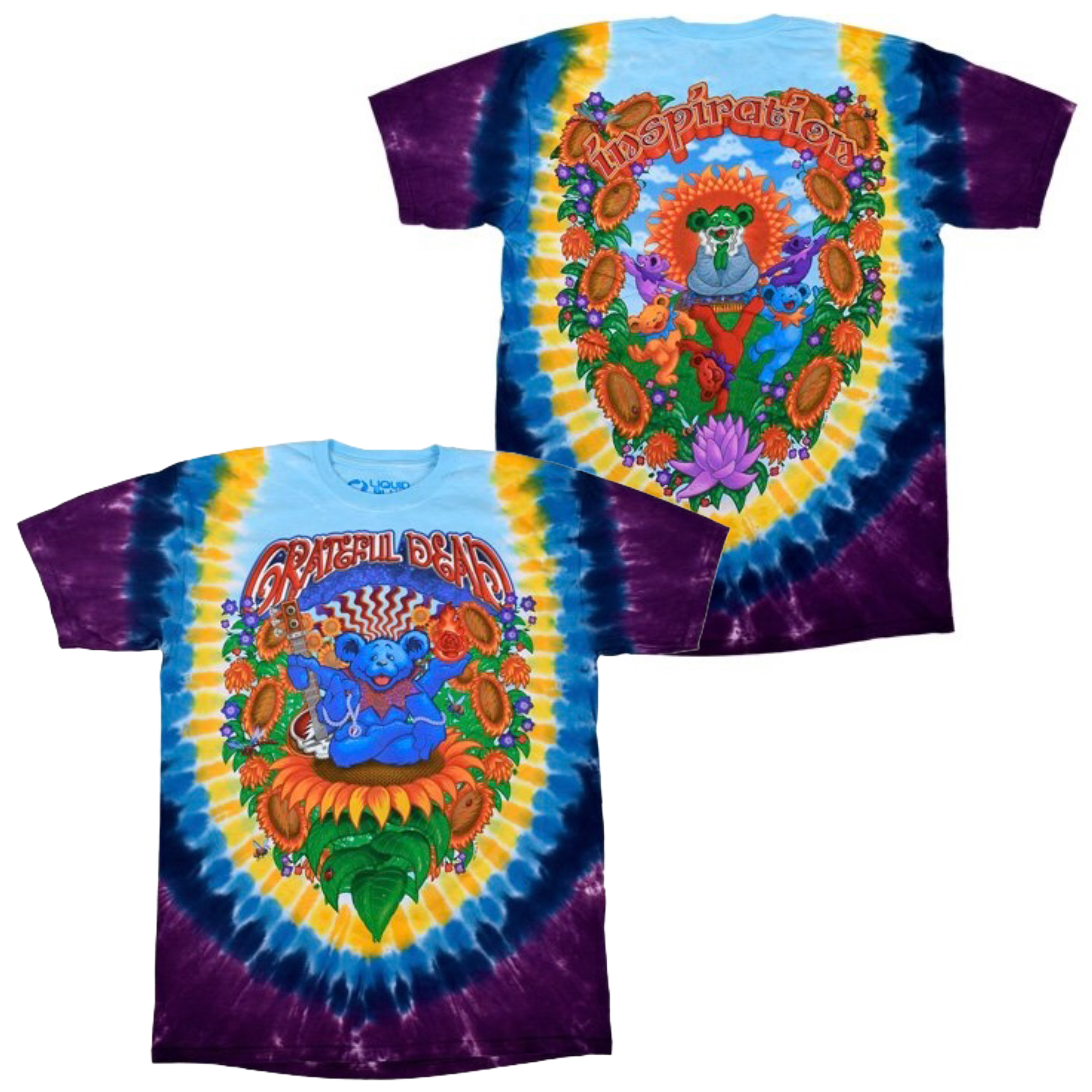 🇺🇸[PREORDER] เสื้อวง GRATEFUL DEAD T-SHIRT รวมลายสุดฮิต ลิขสิทธิ์แท้ LIQUID BLUE จาก USA