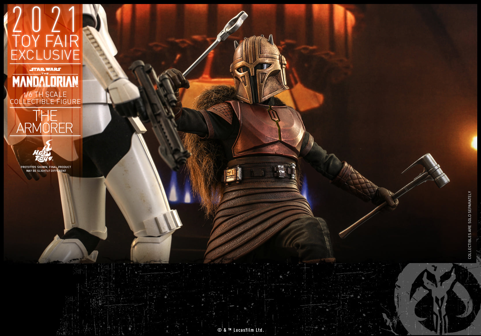 Hot Toys TMS044 16 Star Wars The Mandalorian™ - The Armorer™ [Toy Fair Exclusive 2021]