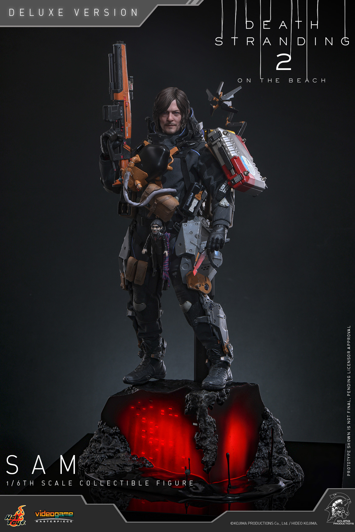 25/08/2568 Hot Toys VGM76 Death Stranding 2: On the Beach - Sam (Deluxe Version)