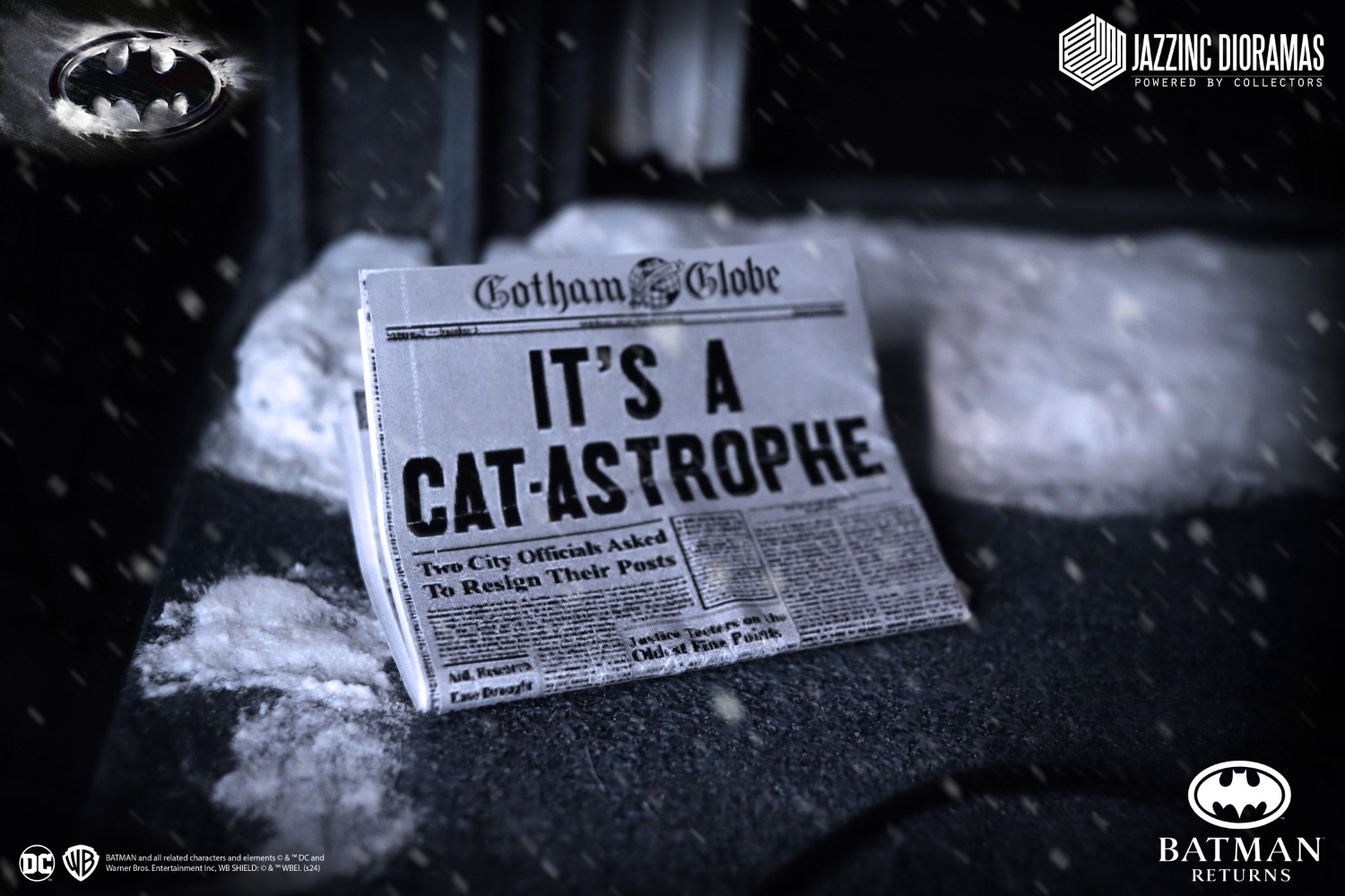 Jazzinc Dioramas JD-001E 1992 "Batman Returns" - Catwoman (Deluxe Two Pack Which Features, and an Exclusive Diorama) [ดีลักซ์ 2 แบบ และพิเศษฉากประตู]