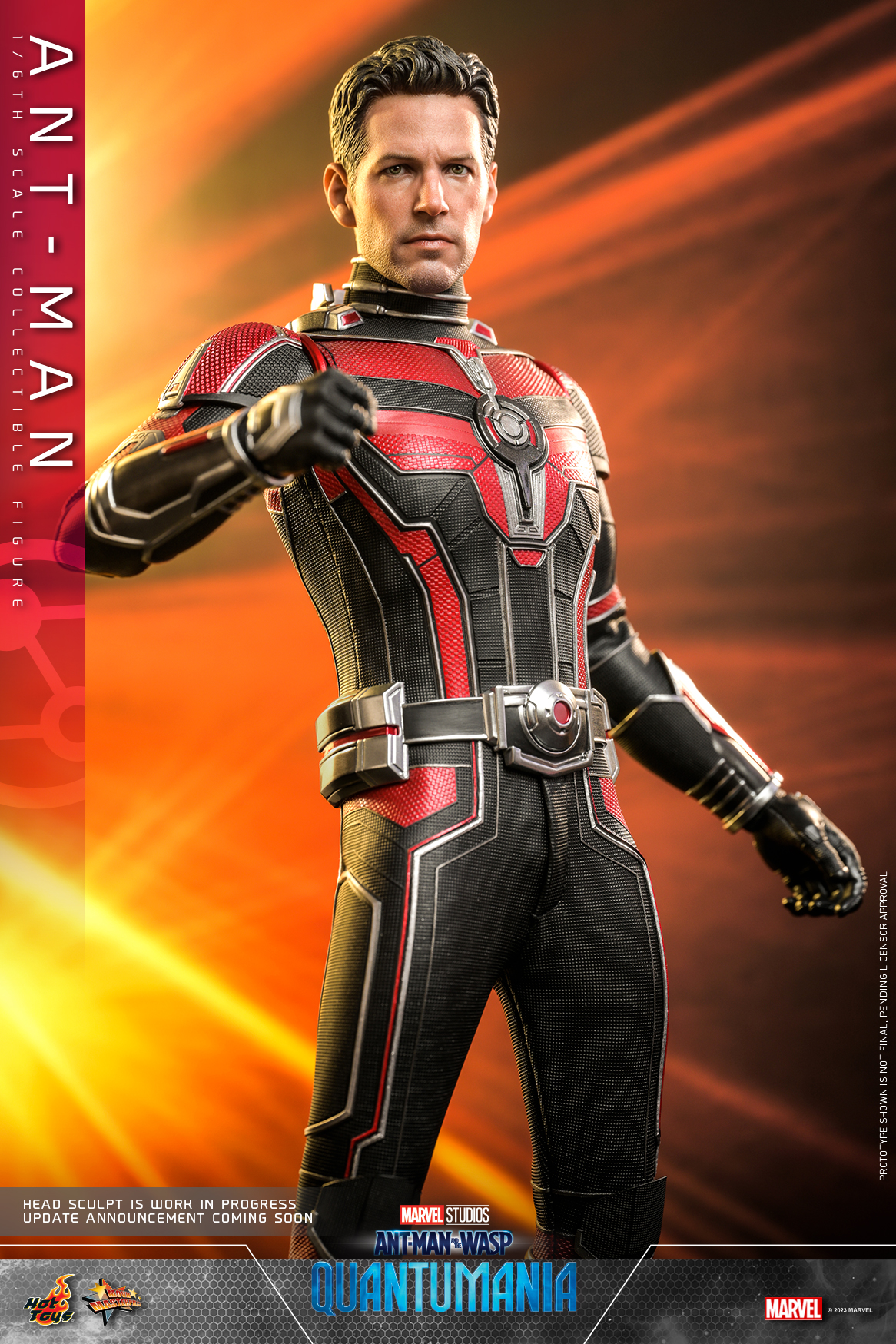 Hot Toys MMS690 1/6 Ant-Man and the Wasp: Quantumania - Ant-Man