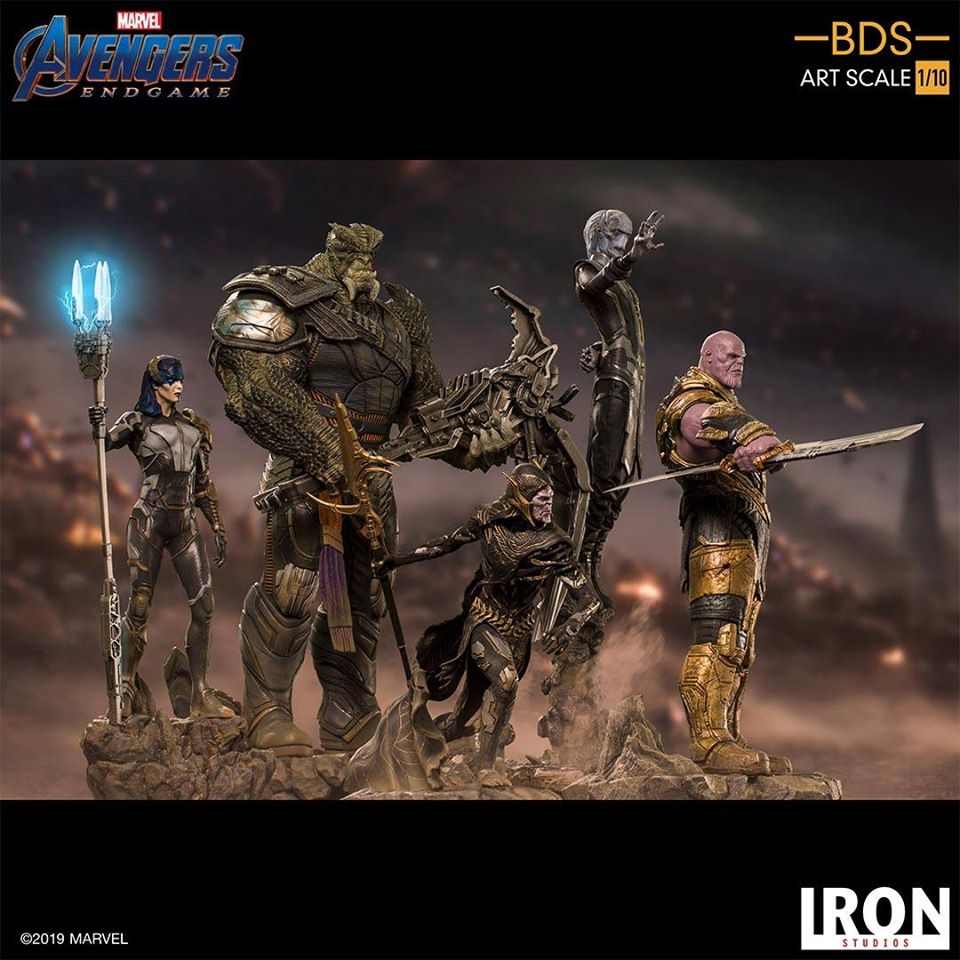 Iron Studios BDS Art Scale 1/10 Avengers: Endgame - Corvus Glaive Black Order