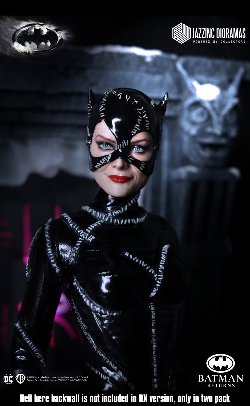Jazzinc Dioramas JD-001E 1992 "Batman Returns" - Catwoman (Deluxe Two Pack Which Features, and an Exclusive Diorama) [ดีลักซ์ 2 แบบ และพิเศษฉากประตู]