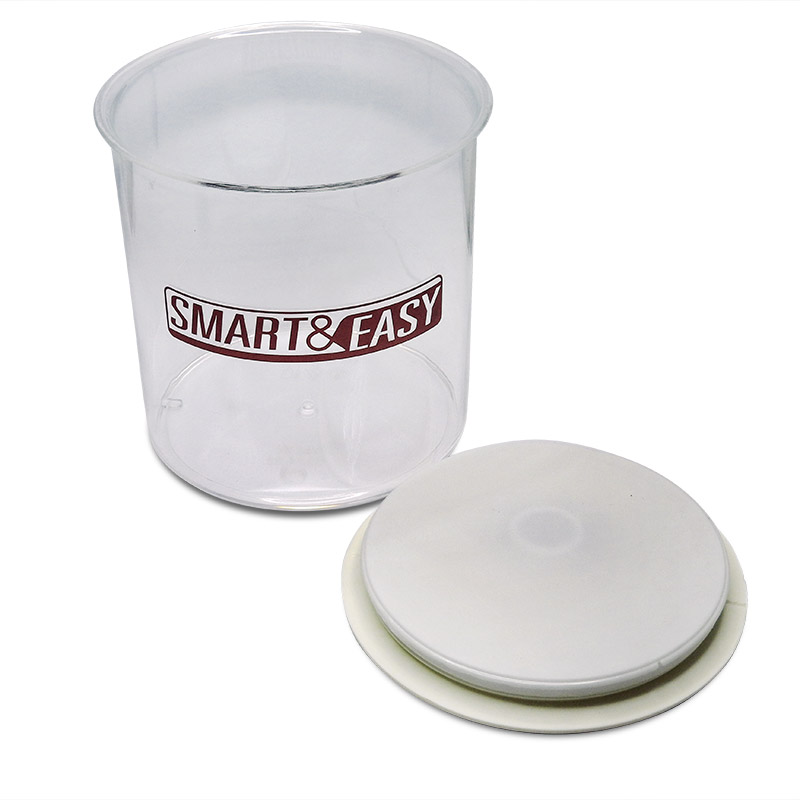 โถพลาสติกเกรด A โถใส่เมล็ดกาแฟ 1200ML. 1610-684