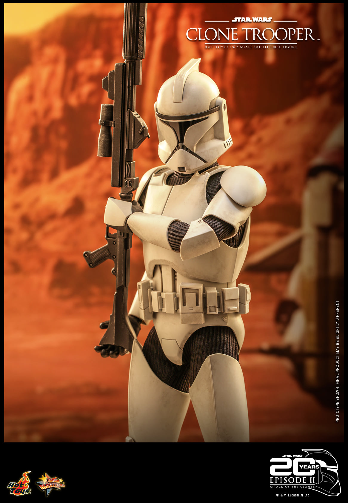 Hot Toys MMS647 1/6 Star Wars Episode II: Attack of the Clones™ - Clone Trooper™