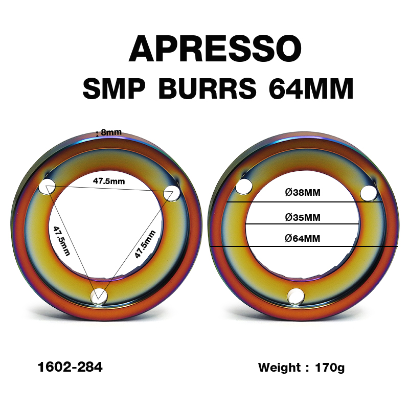 เฟืองบด APRESSO SMP 64 MM