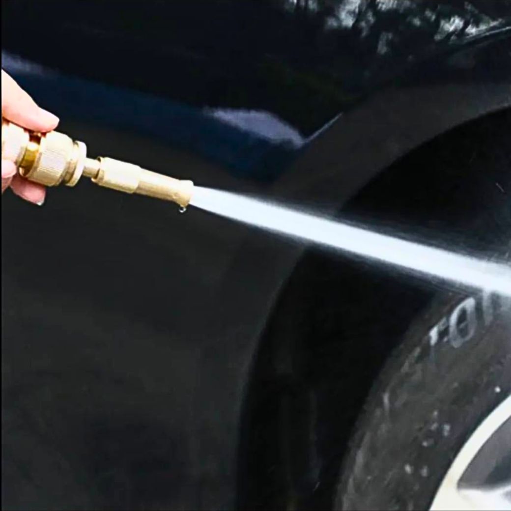 หัวฉีดน้ำทองเหลือง เครื่องพ่นละอองน้ำแรงดันสูง ปรับได้ จำนวน 1 ชิ้น