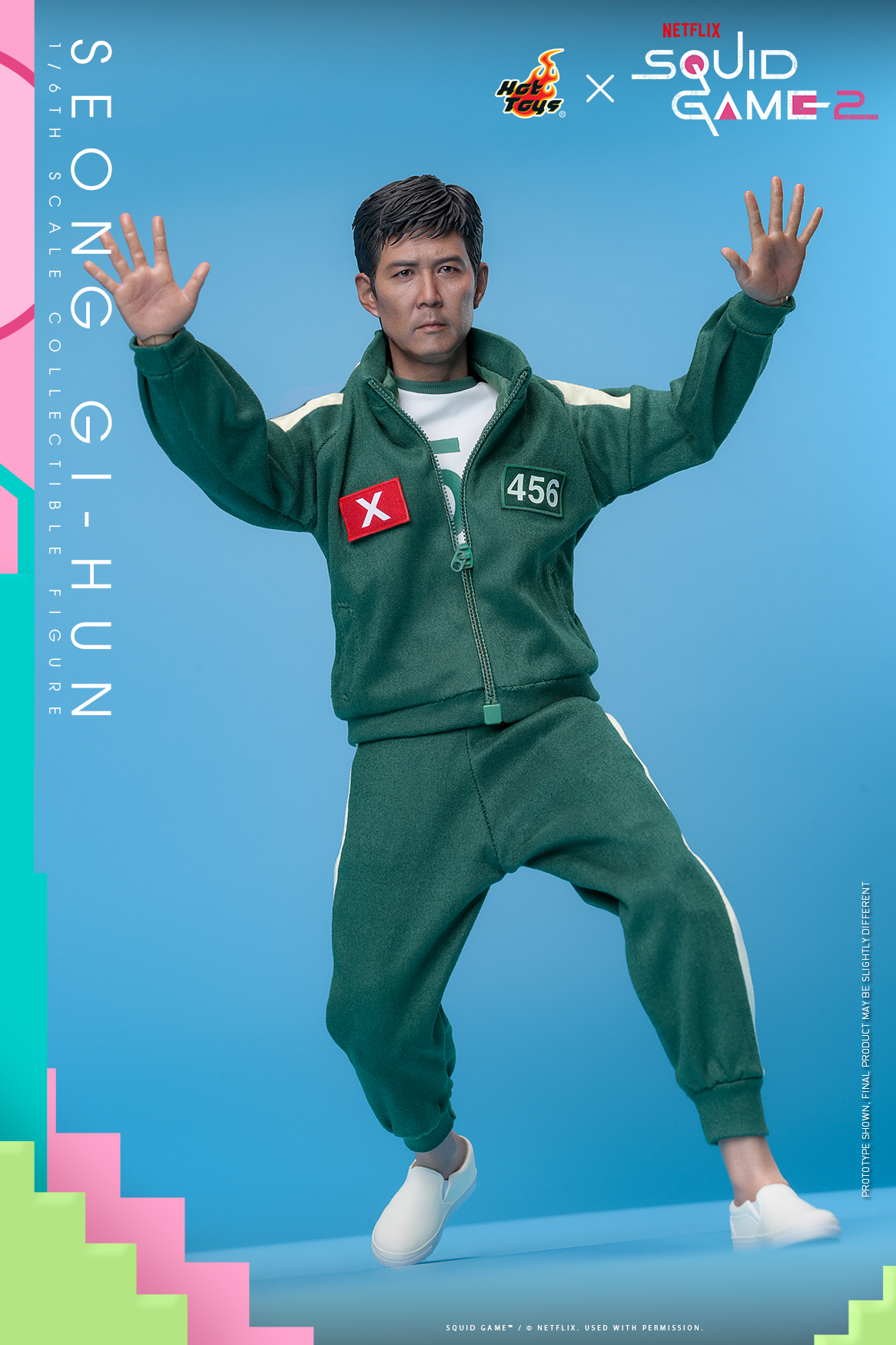 Hot Toys TMS153 Squid Game 2 - Seong Gi-hun
