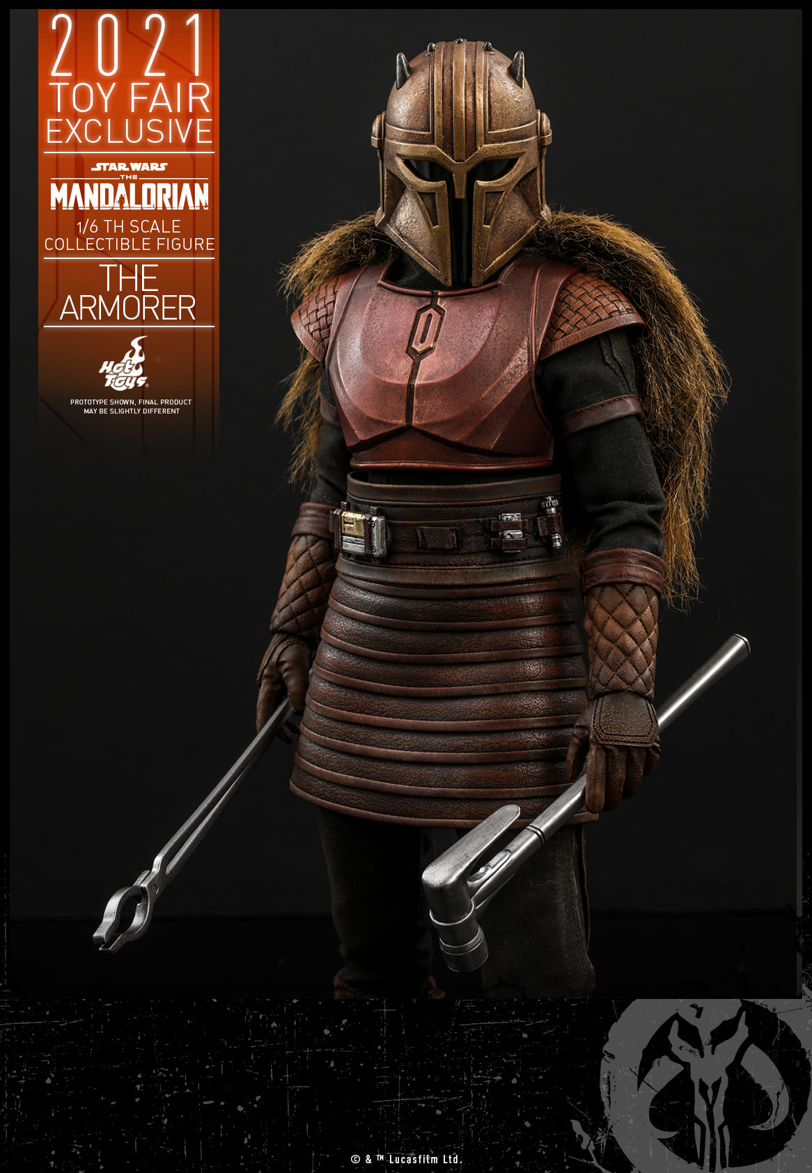 Hot Toys TMS044 16 Star Wars The Mandalorian™ - The Armorer™ [Toy Fair Exclusive 2021]