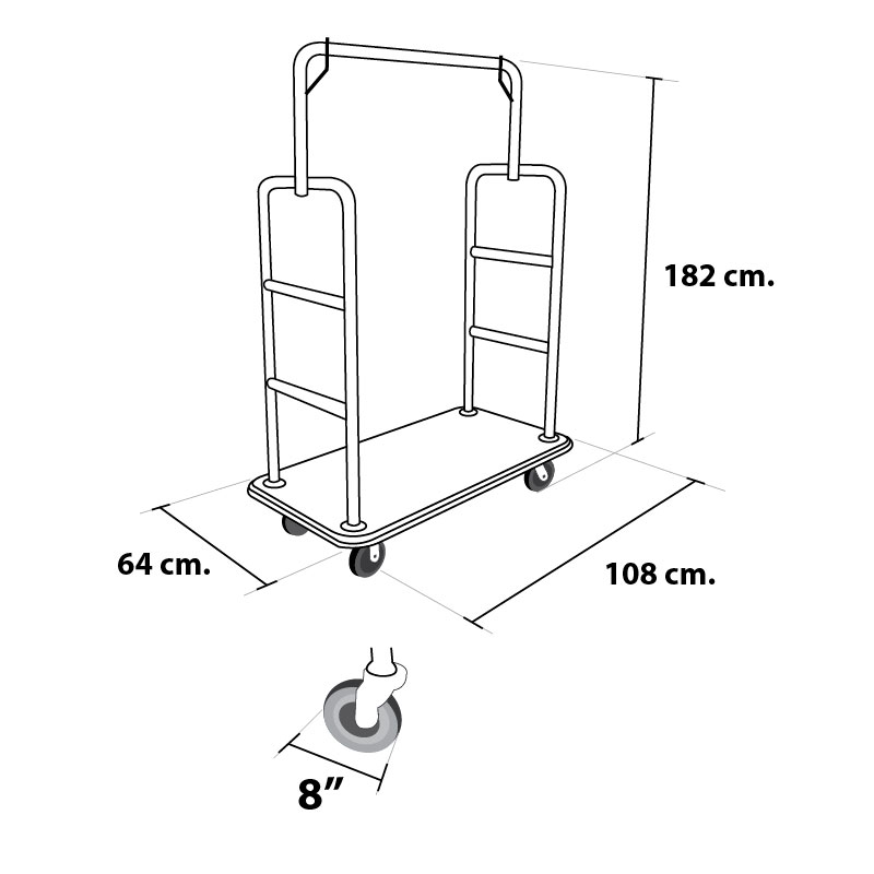 Baggage Trolley 0607-002