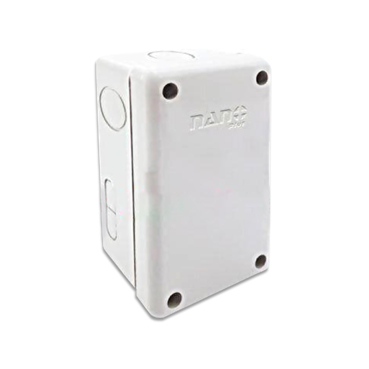 กล่องกันน้ำสีขาว 2"x4" x2" รุ่นนาโนพลัส 201W-NNP (60 ชิ้น / กล่อง)