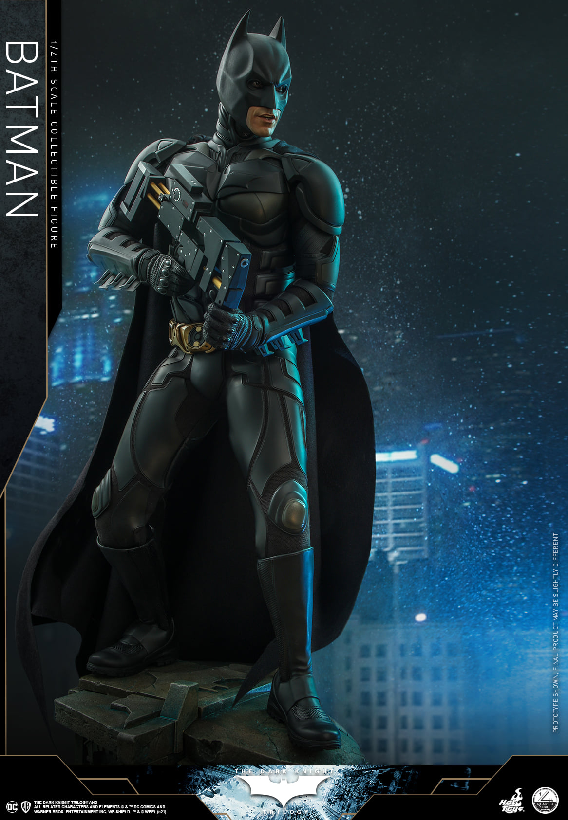 Hot Toys QS019 1/4 The Dark Knight Trilogy - Batman