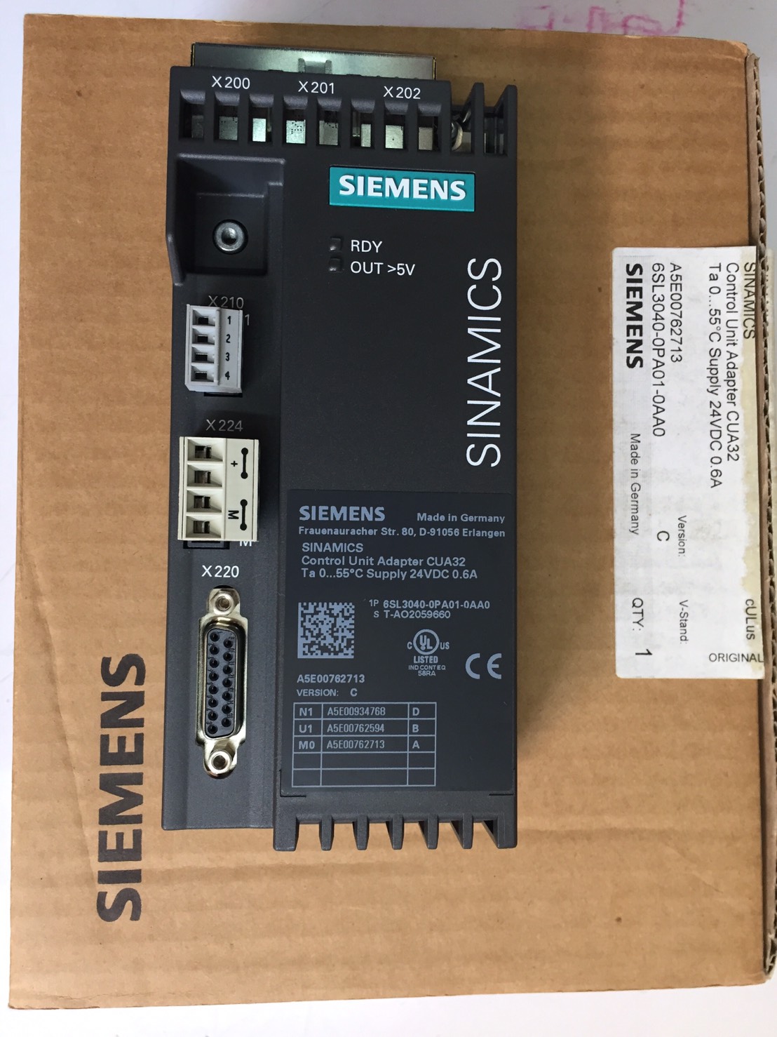 6SL3040-0PA01-0AA0