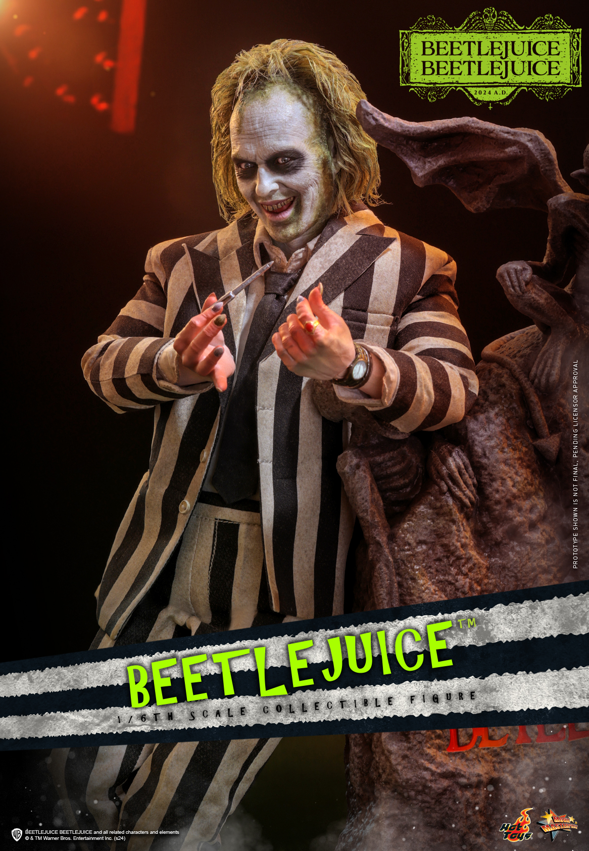 Hot Toys MMS767 Beetlejuice Beetlejuice - Beetlejuice