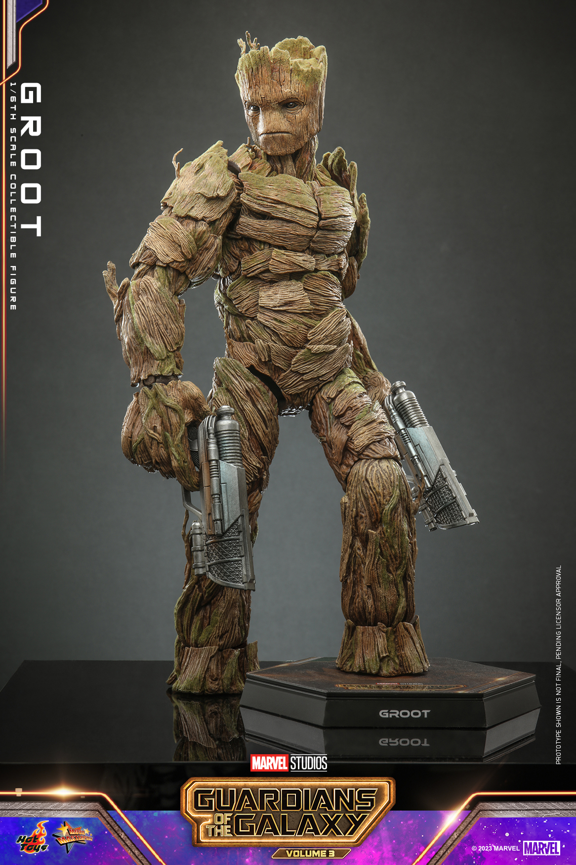 Hot Toys MMS706 1/6 Guardians of the Galaxy Vol. 3 - Groot