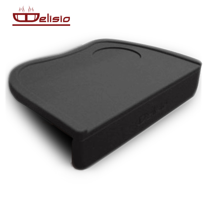 ยางรองเท็มเปอร์ เข้ามุม สีดำ Delisio