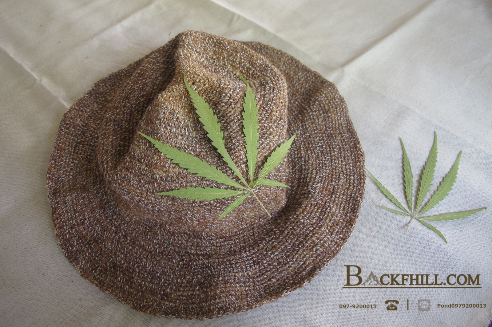 หมวกใยกัญชง Hemp (เฮมพ์) H003