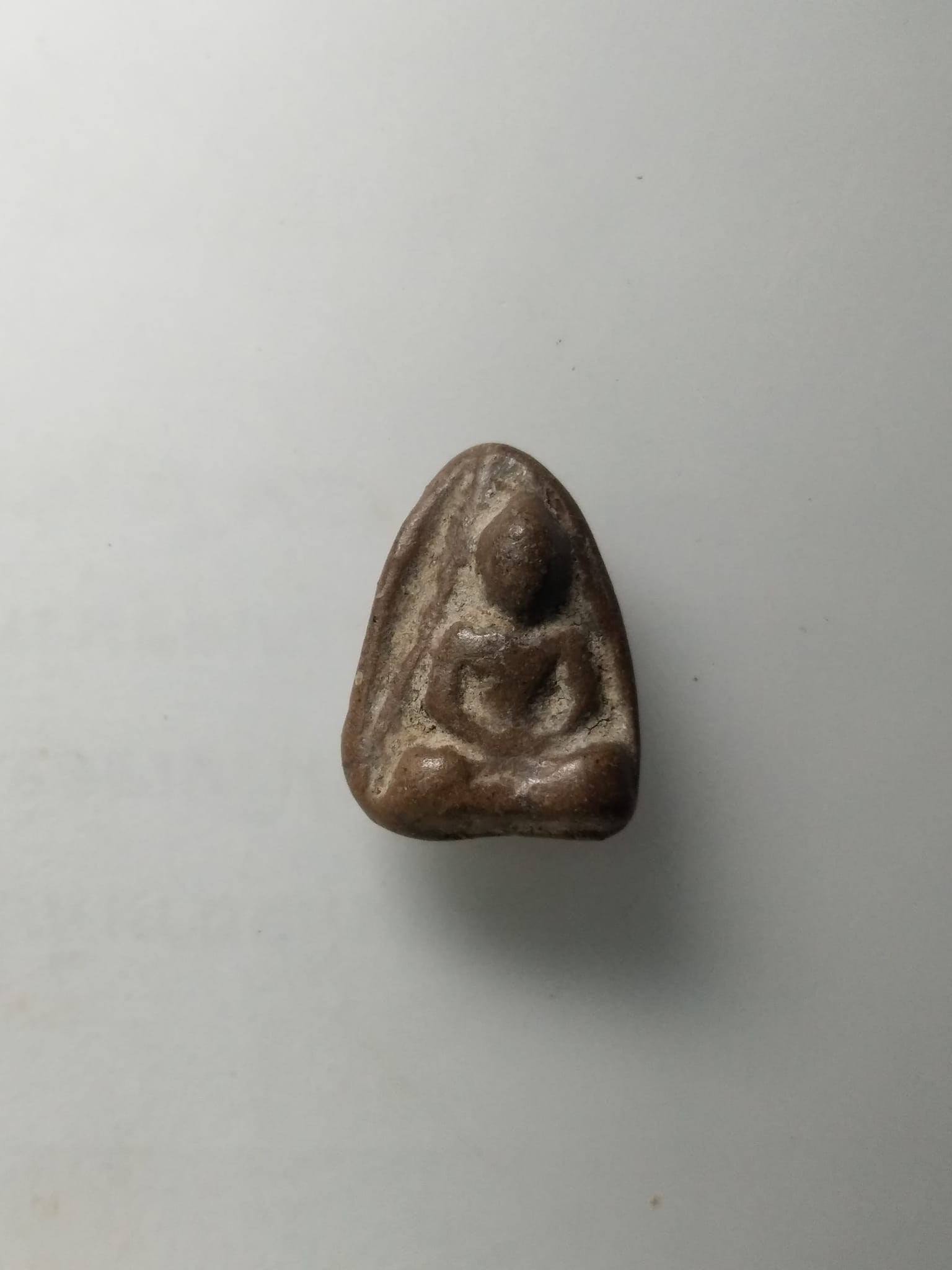 G470 พระเชตุพน พิมพ์หน้าโหนก เนื้อดินเผา จ.กำแพงเพชร