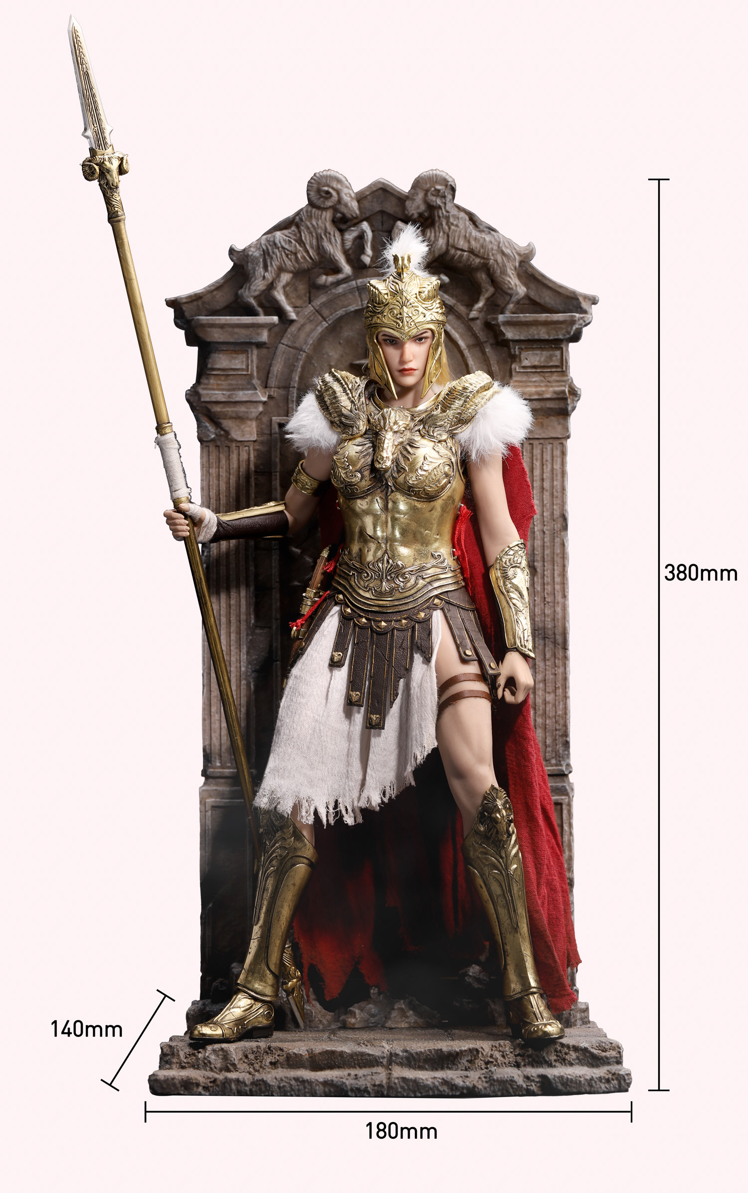 POP COSTUME OSC-003 1/6 Olympus: The Star Chart Series - Aries Warrior Ariel