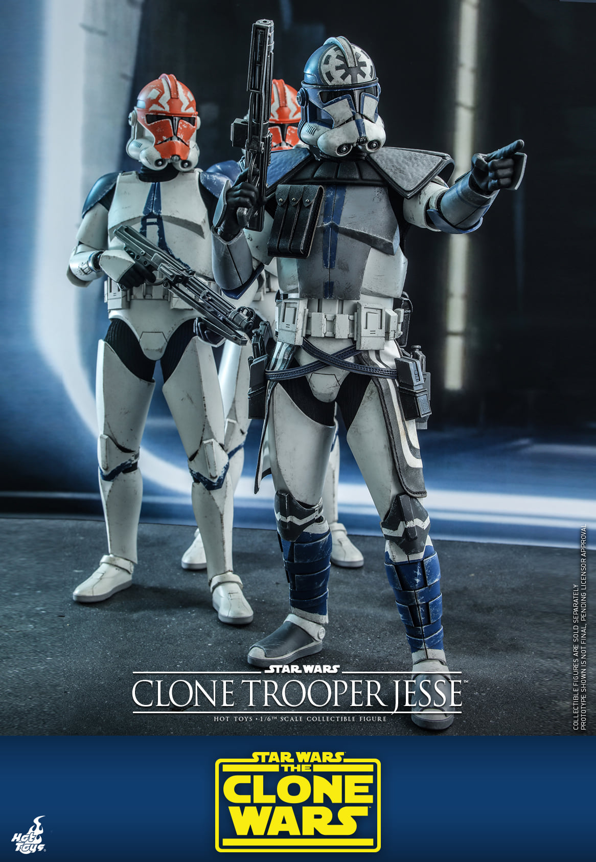 Hot Toys TMS064 1/6 Star Wars: The Clone Wars™ - Clone Trooper Jesse