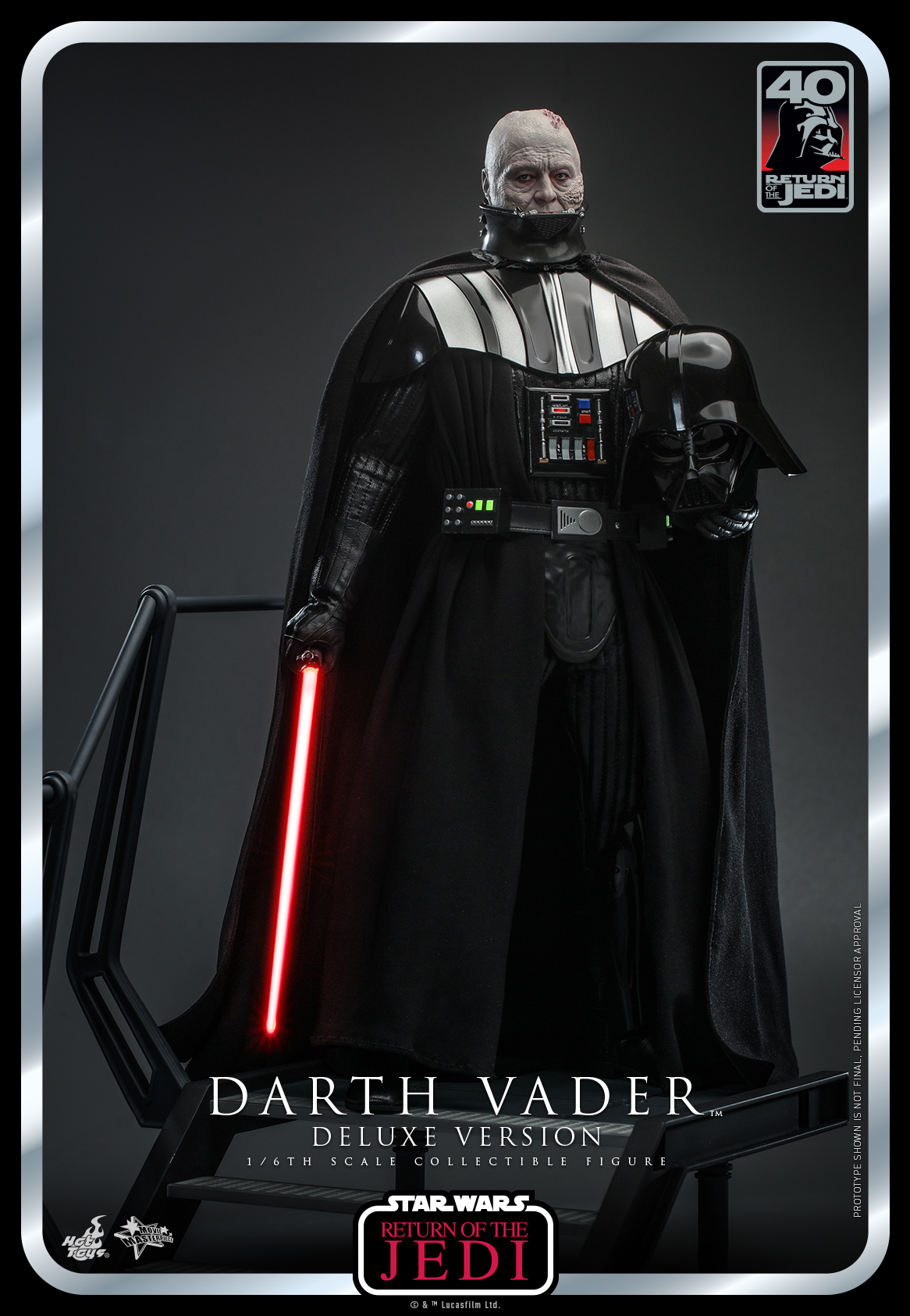 Hot Toys MMS700 1/6 Star Wars Episode VI: Return of the Jedi ™ - Darth Vader™ (Deluxe Version)