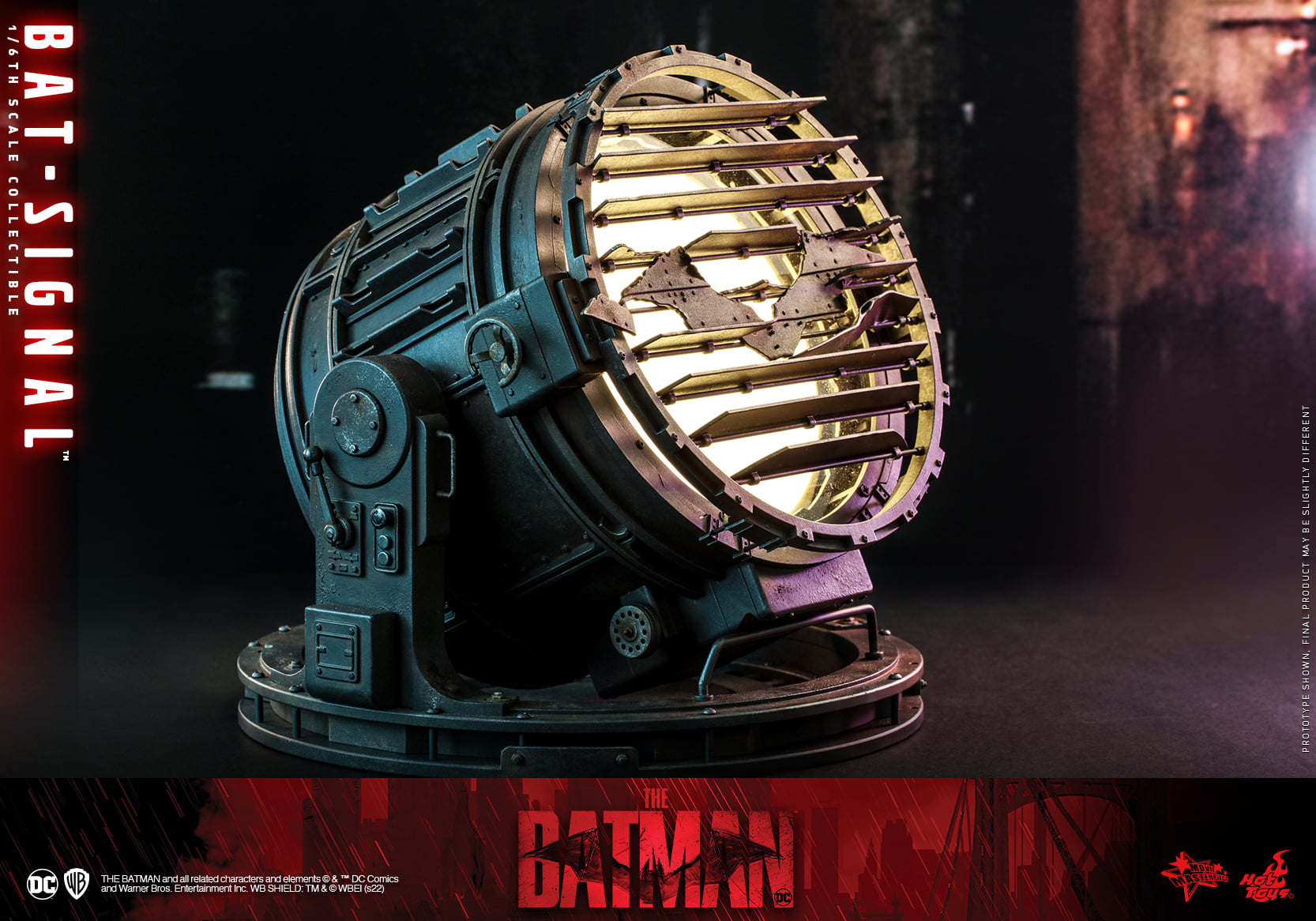 Hot Toys MMS640 1/6 The Batman - Bat-Signal