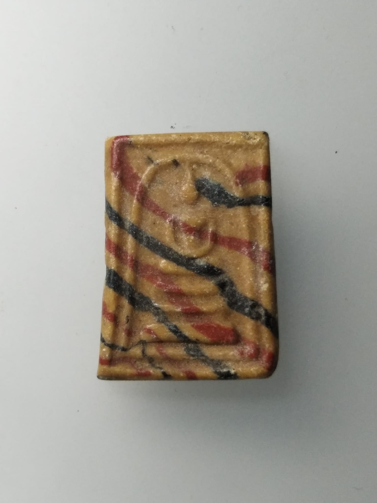 G760 พระสมเด็จสายรุ้งหลวงพ่อขอม วัดไผ่โรงวัว หลังยันต์ห้า สุพรรณบุรี(หลวงพ่อกวย ร่วมปลุกเสก)