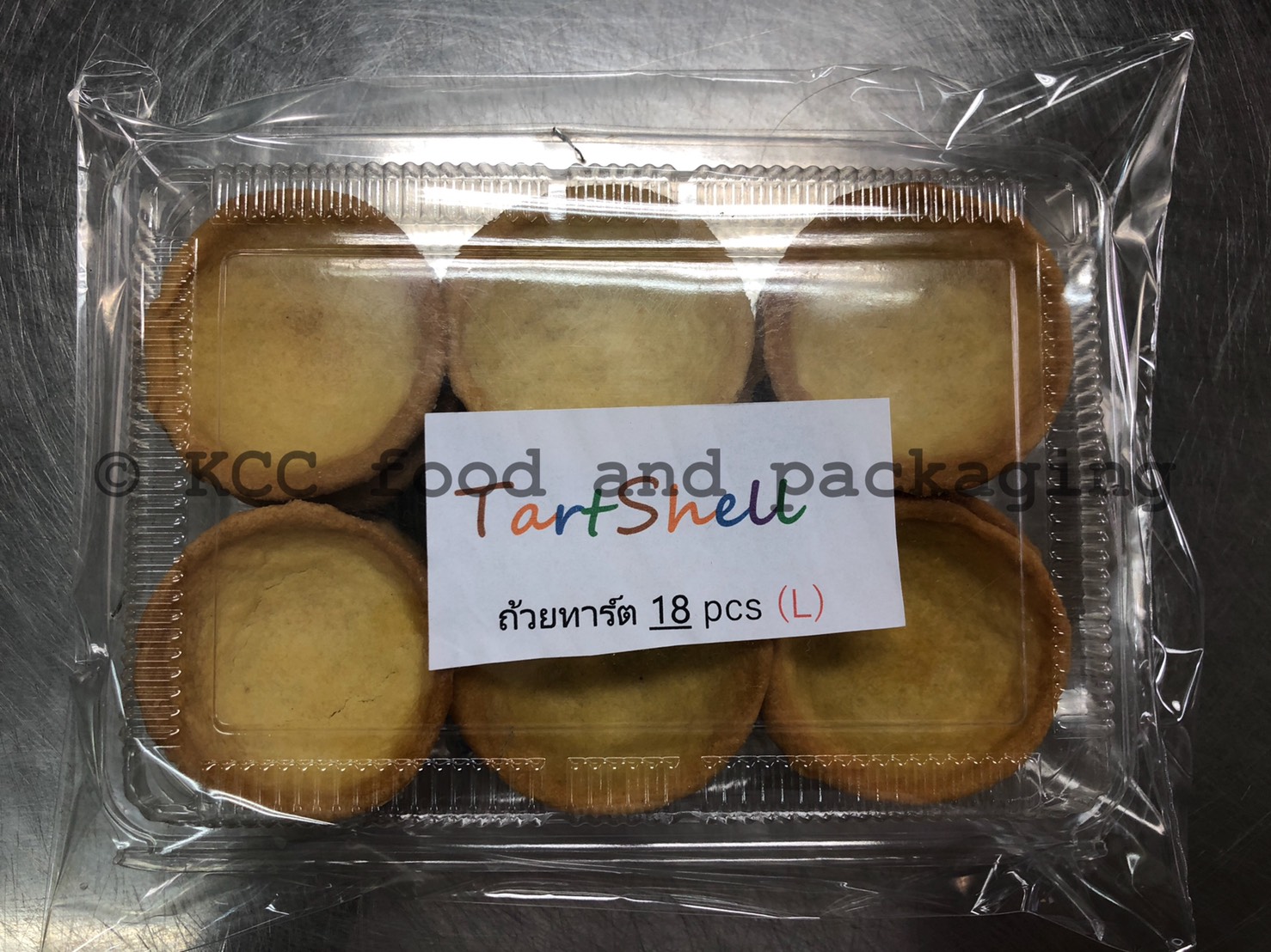 ถ้วยทาร์ต ใหญ่ (18ชิ้น)
