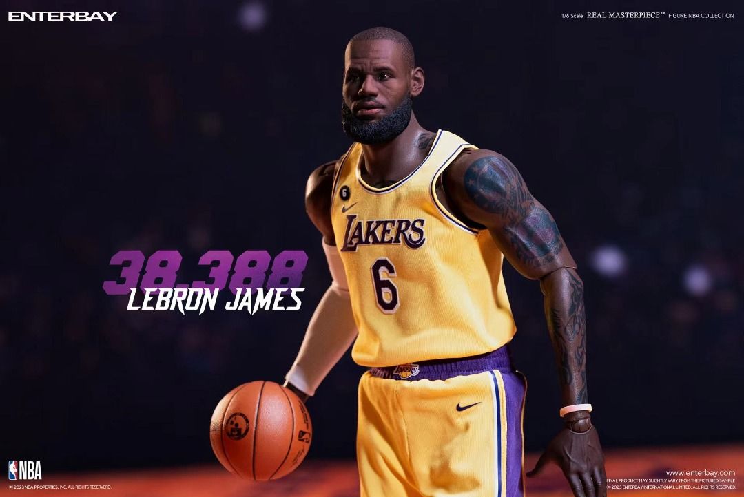 ENTERBAY RM-1090 1/6 Real Masterpiece: NBA - LeBron Jame