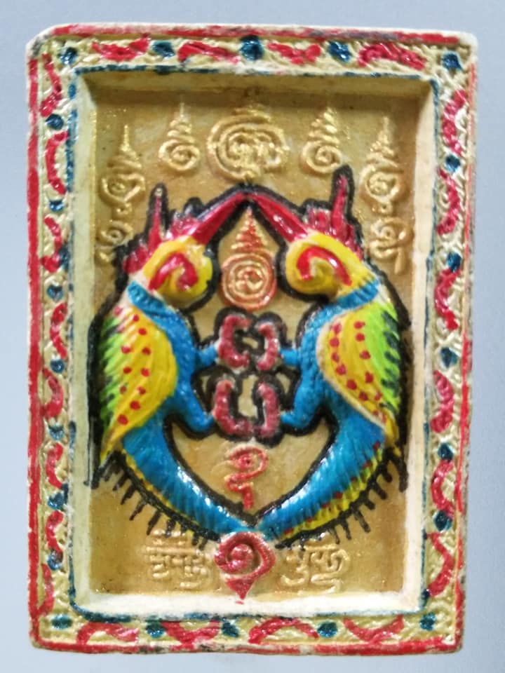 A675 พระผงเทพจำแลงภมร ครูบากฤษณะ เนื้อผงพุทธคุณ สำนักสงฆ์วัดป่าเวฬุวัน วังน้ำเขียว พระเกจิอาจารย์เมืองโคราช